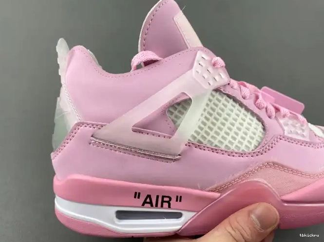 Reps TBK PINK 4 OFF-WHITE X JORDAN 0518